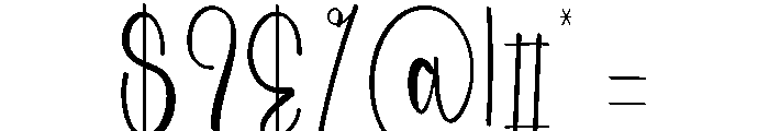 Smiting Font OTHER CHARS