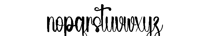 Smiting Font LOWERCASE