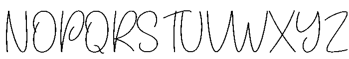 Smitsoon Font UPPERCASE