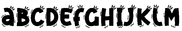 Smoke Tremor Font UPPERCASE