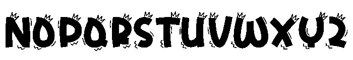 Smoke Tremor Font UPPERCASE