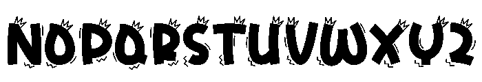 Smoke Tremor Font LOWERCASE