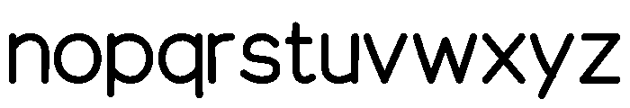 Smookey Font LOWERCASE
