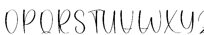 Smooth Beautiful Font UPPERCASE