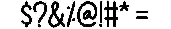 Smooth Bikerile Font OTHER CHARS