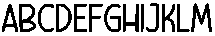 Smooth Bikerile Font UPPERCASE