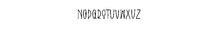 Smooth Cakes Font LOWERCASE