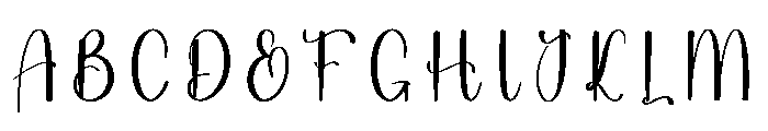 Smooth Delightful Font UPPERCASE