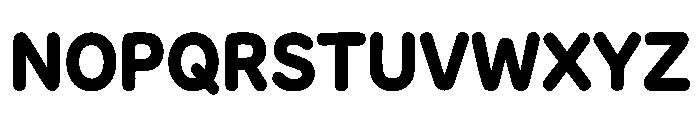 Smooth Flow Font UPPERCASE