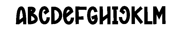 Smooth Hackers Font UPPERCASE