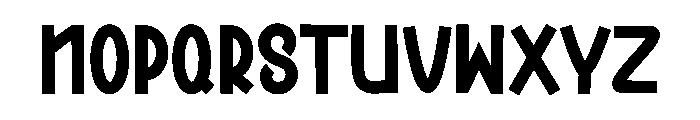 Smooth Hackers Font UPPERCASE