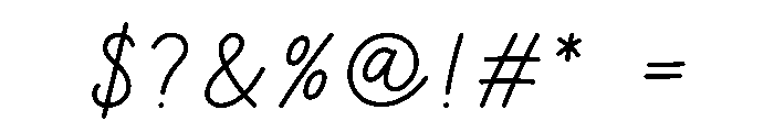 Smooth Ink Bold Font OTHER CHARS