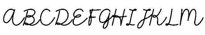 Smooth Ink Bold Font UPPERCASE