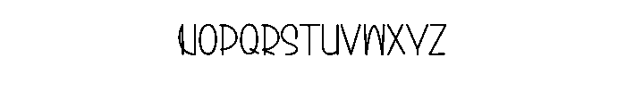 Smooth Momoyo Font UPPERCASE