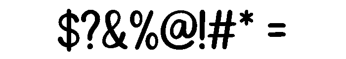 Smooth Note Font OTHER CHARS