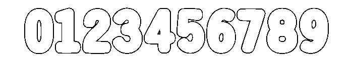Smooth Outline Regular Font OTHER CHARS