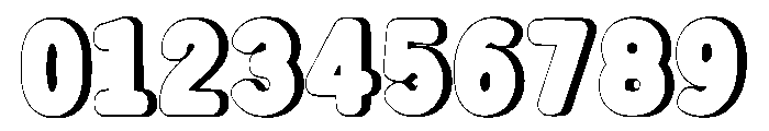 Smooth Shadow Regular Font OTHER CHARS