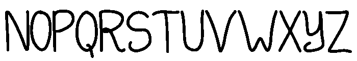 Smooth Strokes Regular Font LOWERCASE