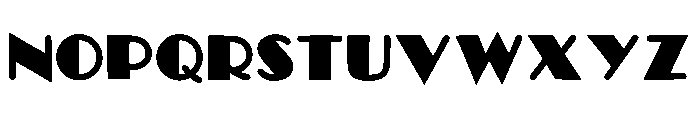 Smooth Tropical Regular Font LOWERCASE