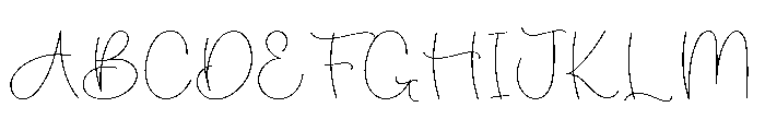 Smooth Valentine Font UPPERCASE