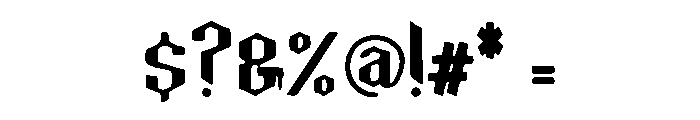Smooth Variation Font OTHER CHARS