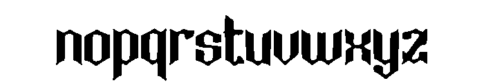 Smooth Variation Font LOWERCASE