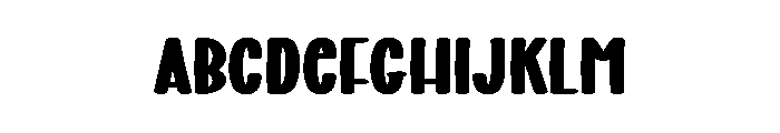 Smooth Writing Font UPPERCASE