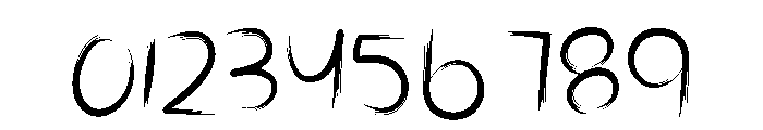 Smoothen Ink Font OTHER CHARS