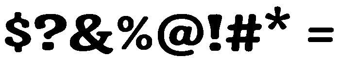 Smoothica Font OTHER CHARS