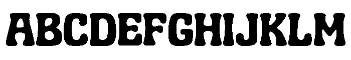 Smoothica Font UPPERCASE