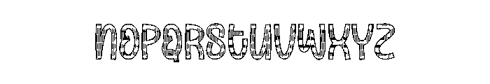 Smoothies Green Tea Font UPPERCASE