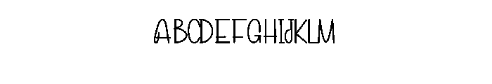 Smooths Nailaday Font UPPERCASE