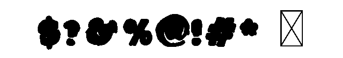 Smores CF Font OTHER CHARS