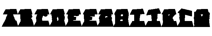 Smores CF Font UPPERCASE