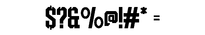 Smuckers Regular Font OTHER CHARS