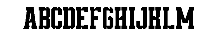 Smuckers Regular Font UPPERCASE