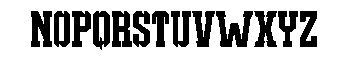Smuckers Regular Font UPPERCASE
