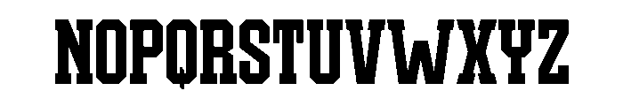 Smuckers Regular Font LOWERCASE