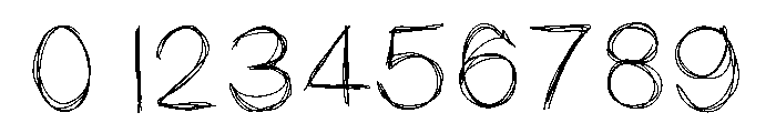 Smudgeface Medium Font OTHER CHARS