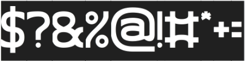 SMART WAYS-Inverse otf (400) Font OTHER CHARS