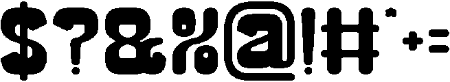 SMILING WAVE Bold otf (700) Font OTHER CHARS