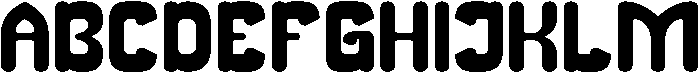 SMILING WAVE Bold otf (700) Font UPPERCASE