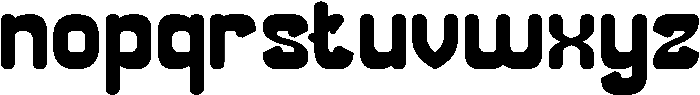 SMILING WAVE Bold otf (700) Font LOWERCASE