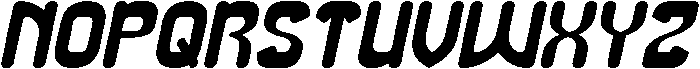 SMILING WAVE Italic otf (400) Font UPPERCASE