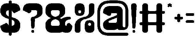 SMILING WAVE otf (400) Font OTHER CHARS