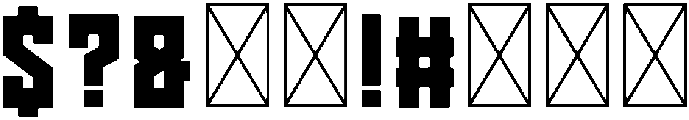 SMOKE Regular otf (400) Font OTHER CHARS
