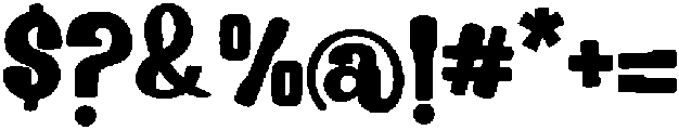 SmackGameRegular otf (400) Font OTHER CHARS