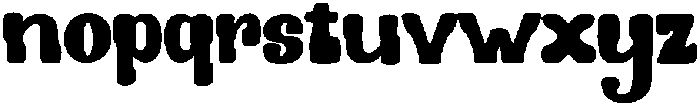 SmackGameRegular otf (400) Font LOWERCASE