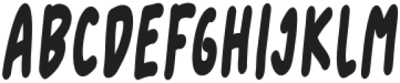 Smackato Regular otf (400) Font LOWERCASE