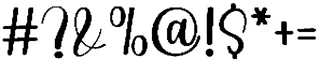 Small Smile Regular otf (400) Font OTHER CHARS
